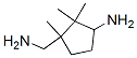 aminotrimethylcyclopentanemethylamine Struktur