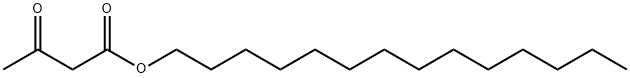 tetradecyl acetoacetate         Struktur