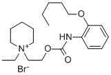 1-(2-Hydroxyethyl)-1-ethylpiperidinium bromide o-(pentyloxy)carbanilat e Struktur