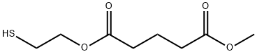 2-mercaptoethyl methyl glutarate Struktur