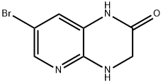 7-BROMO-3,4-DIHYDROPYRIDO[2,3-B]PYRAZIN-2(1H)-ONE Struktur