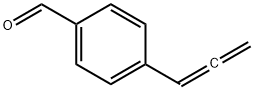 Benzaldehyde, 4-(1,2-propadienyl)- (9CI) Struktur