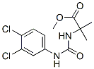 methyl 2-[(3,4-dichlorophenyl)carbamoylamino]-2-methyl-propanoate Struktur