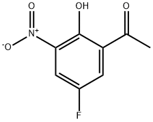 5'-FLUORO-2'-HYDROXY-3'-NITRO- Struktur