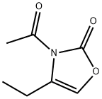 2(3H)-Oxazolone, 3-acetyl-4-ethyl- (9CI) Struktur