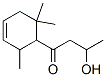 3-Hydroxy-1-(2,6,6-trimethyl-3-cyclohexen-1-yl)-1-butanone Struktur