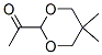 Ethanone, 1-(5,5-dimethyl-1,3-dioxan-2-yl)- (9CI) Struktur