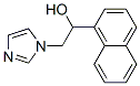 2-imidazol-1-yl-1-naphthalen-1-yl-ethanol Struktur