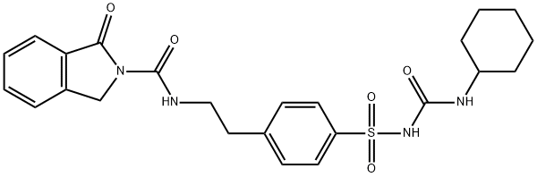 Glisindamide Struktur