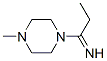 Piperazine, 1-(1-iminopropyl)-4-methyl- (9CI) Struktur