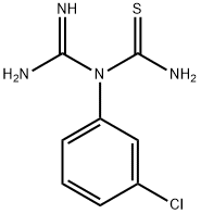 Thiourea,  N-(aminoiminomethyl)-N-(3-chlorophenyl)- Struktur