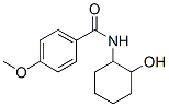 Benzamide, N-(2-hydroxycyclohexyl)-4-methoxy- (9CI) Struktur