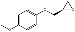 (2S)-2-[(4-METHOXYPHENOXY)METHYL]OXIRANE Struktur