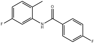 Benzamide, 4-fluoro-N-(5-fluoro-2-methylphenyl)- (9CI) Struktur