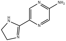 Pyrazinamine,  5-(4,5-dihydro-1H-imidazol-2-yl)-  (9CI) Struktur