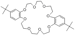 4,4'(5')-DI-T-BUTYLDIBENZO-24-CROWN-8 Struktur