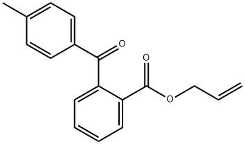 2-(4-Methylbenzoyl)benzoic acid 2-propenyl ester Struktur