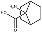 Bicyclo[2.2.1]heptane-7-carboxylic acid, 7-amino- (9CI) Struktur