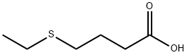 Butyric acid, 4-ethylthio-, Struktur