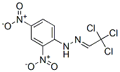 2,2,2-Trichloroacetaldehyde 2,4-dinitrophenyl hydrazone Struktur