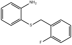 2-[(2-fluorobenzyl)thio]aniline Struktur