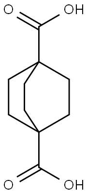 Bicyclo[2.2.2]Octane-1,4-Dicarboxylic Acid Struktur