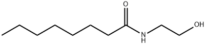 N-(2-Hydroxyethyl)octanamide Struktur