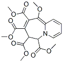 6,7-Dihydro-10-methoxypyrido[1,2-a]azepine-6,7,8,9-tetracarboxylic acid tetramethyl ester Struktur