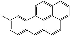 9-fluorobenzo(a)pyrene Struktur