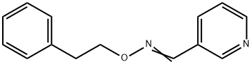 3-PYRIDINEALDOXIME O-PHENETHYL ETHER Struktur