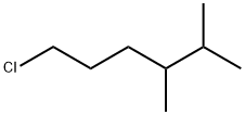 1-Chloro-4,5-dimethylhexane Struktur