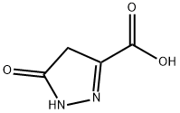 4,5-Dihydro-5-oxo-1H-pyrazole-3-carboxylic acid Struktur