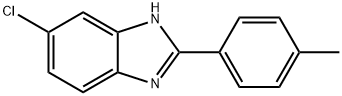 5-CHLORO-2-(4-METHYLPHENYL)-1H-BENZIMIDAZOLE Struktur