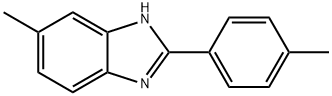 5-METHYL-2-P-TOLYL-1H-BENZO[D]IMIDAZOLE Struktur