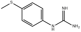 [4-(Methylthio)phenyl]-Guanidine Struktur