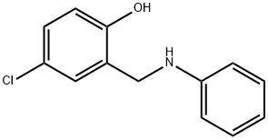 4-chloro-2-[(phenylamino)methyl]phenol Struktur