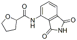 2-Furancarboxamide,N-(2,3-dihydro-1,3-dioxo-1H-isoindol-4-yl)tetrahydro- Struktur