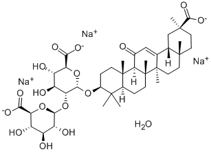 GLYCYRRHIZIC ACID TRISODIUM SALT HYDRATE