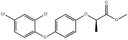 Methyl (2R)-2-[4-(2,4-dichlorophenoxy)phenoxy]propanoate Struktur