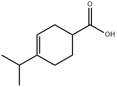 3-Cyclohexene-1-carboxylic acid, 4-(1-methylethyl)- Struktur