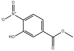 3-羥基-4-硝基苯甲酸甲酯, 713-52-0, 結構式