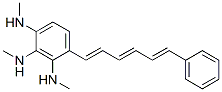 1-(4-(trimethylamino)phenyl)-6-phenylhexa-1,3,5-triene Struktur