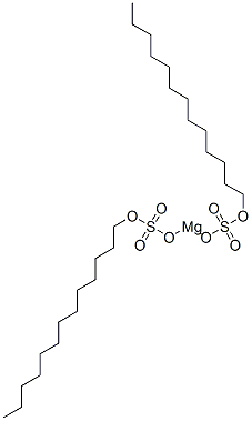 Bis(tridecyloxysulfonyloxy)magnesium Struktur