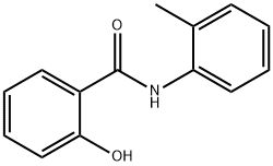 2-hydroxy-N-(2-methylphenyl)benzamide Struktur