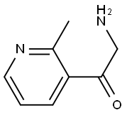 Ethanone, 2-amino-1-(2-methyl-3-pyridinyl)- (9CI) Struktur