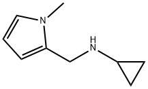 1H-Pyrrole-2-methanamine,N-cyclopropyl-1-methyl-(9CI) Struktur