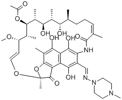 18,19-dihydrorifampicin Struktur