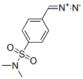 4-diazomethyl-N,N-dimethylbenzenesulfonamide Struktur