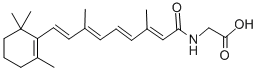 N-(Carboxymethyl)retinamide Struktur