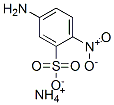 ammonium 5-amino-2-nitrobenzenesulphonate Struktur